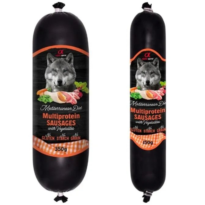 AlphaSpirit Mediterranean Multiprotein Pølse | Fra 150g