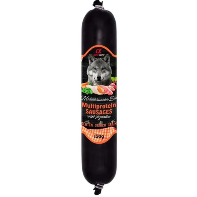 AlphaSpirit Mediterranean Multiprotein Pølse | Fra 150g