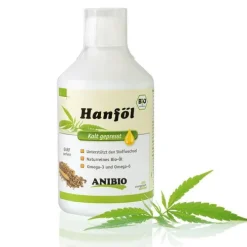 Anibio Hampefrøolie | Hanföl 500ml