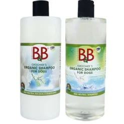 B&B Parfumefri Hundeshampoo Og Balsamsæt | 750ml Z1