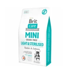 Brit Care Mini Grain Free Light & Steriliseret | Tørfoder