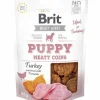 Brit Jerky Puppy Turkey Meaty Coins | 80g