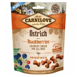 Carnilove Crunchy Snacks, Struds & Brombær | 200g