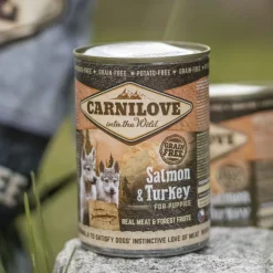 Carnilove Salmon & Turkey | Vådfoder Til Hvalpe