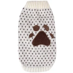 Comfy Hundesweater Med Poteaftryk