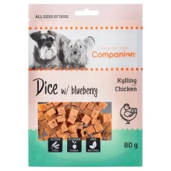 Companion Chicken Dice With Blueberry | 80g