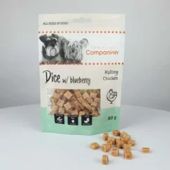 Companion Chicken Dice With Blueberry | 80g