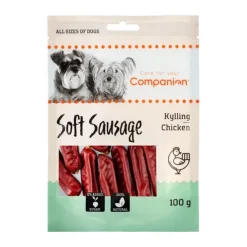 Companion Dry Sausage Kylling | 100g