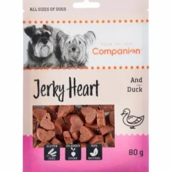 Companion Duck Jerky Heart | 80g