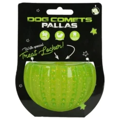Dog Comets Pallas With Treat Locker