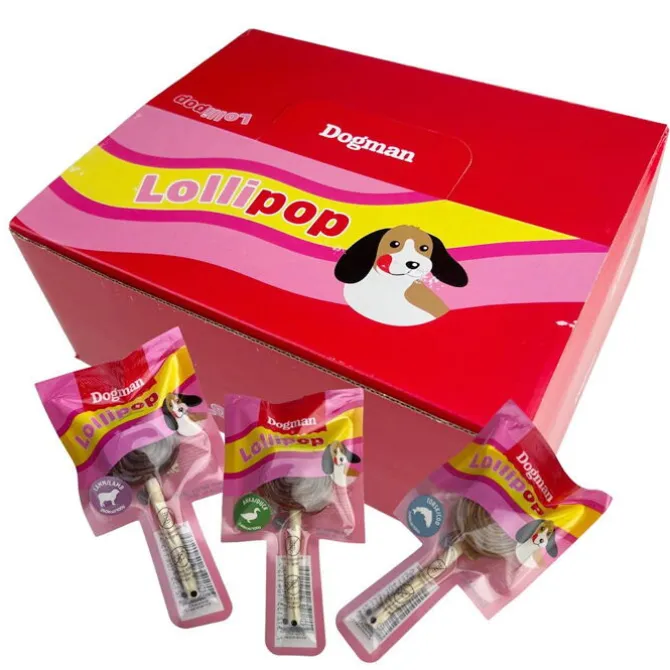 Dogman Lollipop | 3 Smagsvarianter/18 Stk | OUTLET