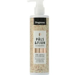 Dogman Päls & Fjun Shampoo | Hvid Pels
