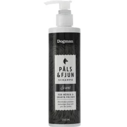 Dogman Päls & Fjun Shampoo | Sort Pels