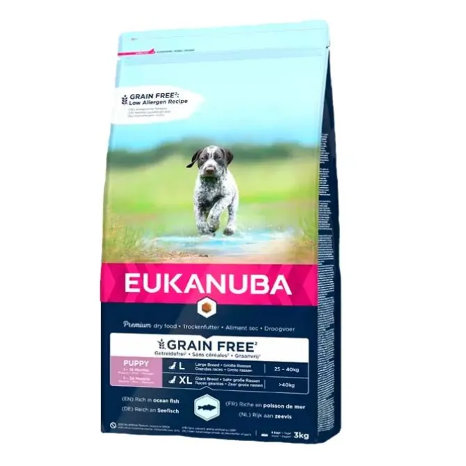 Eukanuba Grain Free Puppy - Large Breed | Tørfoder