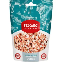 Ficcaro Beef & Pollock Cubes