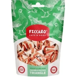 Ficcaro Chicken & Pollock Triangle | 100g