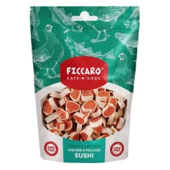 Ficcaro Chicken & Pollock Sushi | 100g