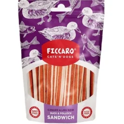 Ficcaro Duck & Pollock Sandwich | 100g