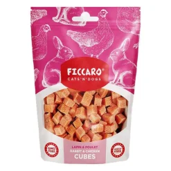 Ficcaro Rabbit & Chicken Cubes | 100g