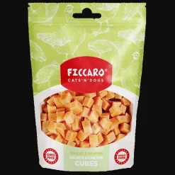 Ficcaro Salmon & Chicken Cubes | 100g