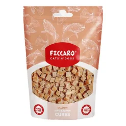 Ficcaro Soft Salmon Cubes | 100g