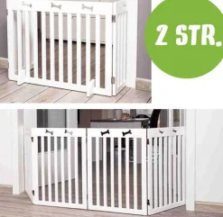 Hundegitter Hvidlakeret MDF | Trixie