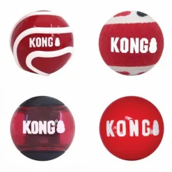 Kong Signature Balls 4 Stk.