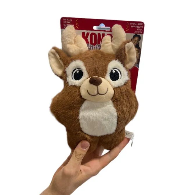 Kong Snuzzles Julerensdyr Medium
