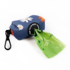 Ollipet City Lux Høm-Høm Taske | Blue Marguerites | OUTLET