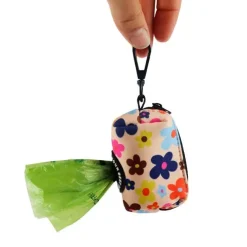 Ollipet City Lux Høm-Høm Taske | Sweet Flowers | OUTLET