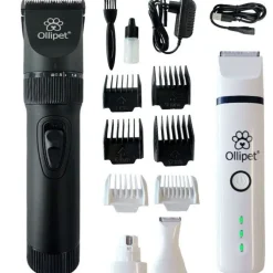 Ollipet Hundetrimmer Pakke | Ceramic Pro Og Poteklippemaskine 2i1 Z1