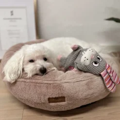 Ollipet Lounge Donut | Khaki/Rosa