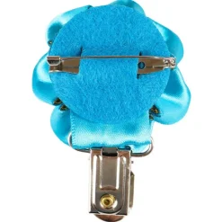 Ollipet Nummerclips | Guld Og Turkis Blomst