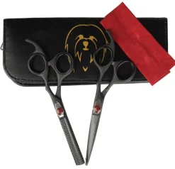 Ollipet Saksesæt 6" | Black With Red | OUTLET