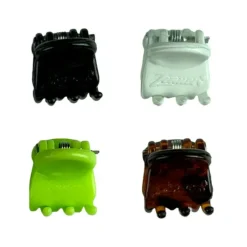 Silicone Claw Hårclips | 4 Stk.
