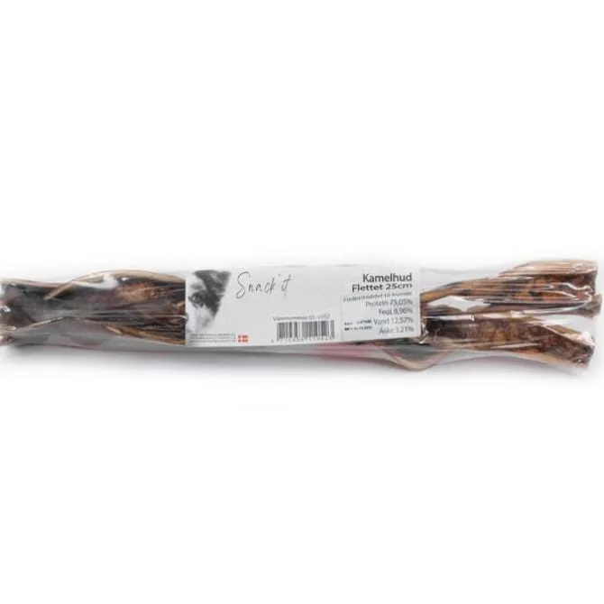 Snack'it Flettet Kamelhud | Fra 15 Cm