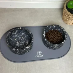 Terrazzo Hundeskåle Og Spiseunderlag Z1