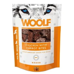 WOOLF Chicken With Carrots Bites | 100g