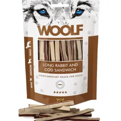 WOOLF Long Rabbit And Cod Sandwich | 100g